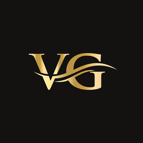 Creative VG Letter With Luxury Concept Modern VG Logo Design For