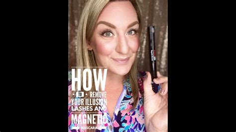 How To Remove Your Illusion Lashes And Magnetic Mascara Youtube