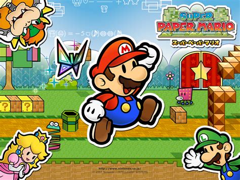 Super Paper Mario Super Mario Bros Wallpaper Fanpop