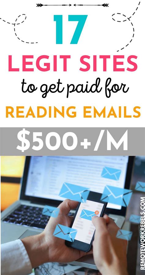 Legit Sites To Get Paid For Reading Emails Online Writing Jobs