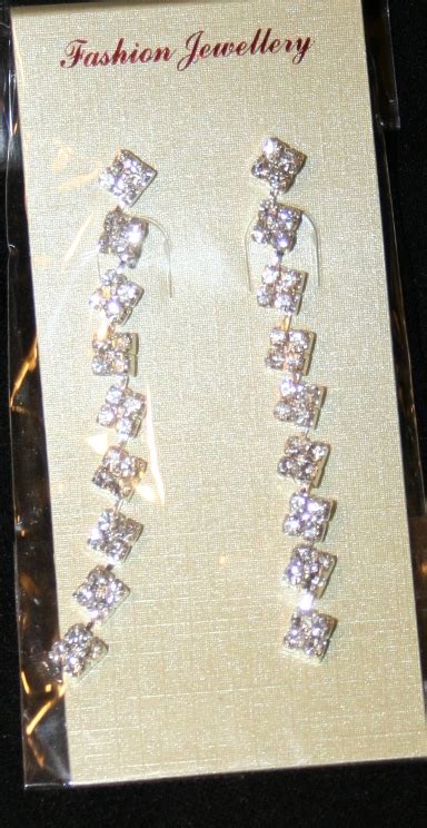 E7 Rhinestone Earrings Jewelry For Bodybuilding Competition Bikini Competition And Figure