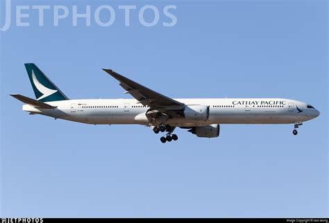 B HNQ Boeing 777 367 Cathay Pacific Airways Ceci Wong JetPhotos