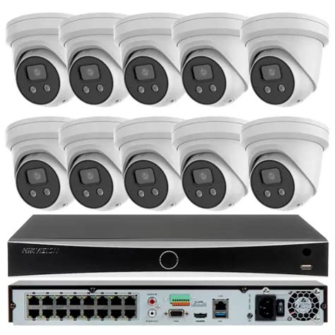 Hikvision Acusense 8mp 4k Ip Camera System Ds 2cd2386g2 Isu Sl