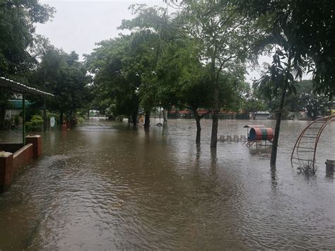 Floods Hit Chiang Mai After Heavy Continuous Thunderstorms Chiang