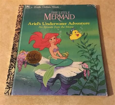 A Little Golden Book Little Mermaid Ariels Underwater Adventure 1989