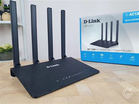 Review D Link Dir 1253 Ac1200 Wi Fi Gigabit Router Homecare24