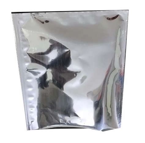 Plain Glossy Polyester Metalized Laminated Packaging Pouches Heat