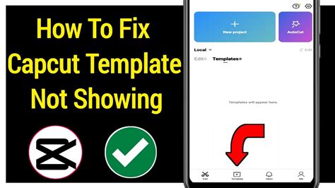 How To Fix Capcut Template Not Showing CapCut Template Not Showing