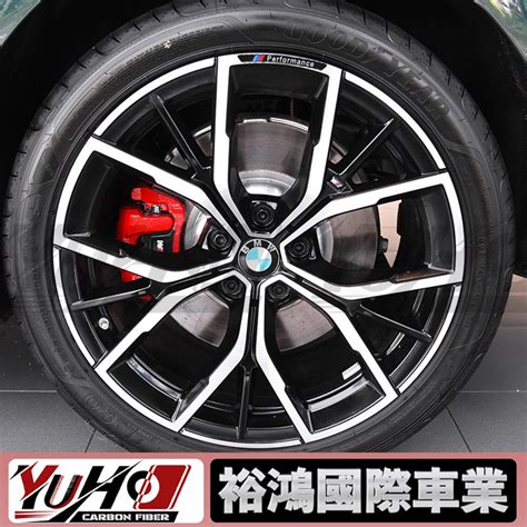 【yuho高品質】適用於bmw寶馬 全系 3系5系x1x3 碳纖維輪轂貼 輪圈輪轂車身貼 隨意貼 蝦皮購物