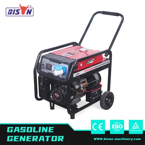 Bison 15HP 3 Phase Generator LPG Gasoline Generators Air Cooled 6500W