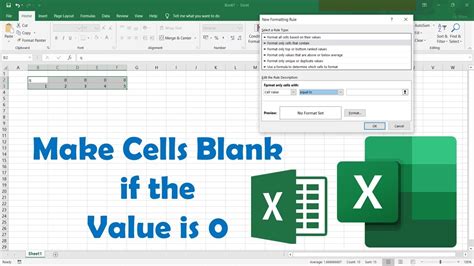 How To Make A Cell Blank In Excel Printable Templates Your Go To