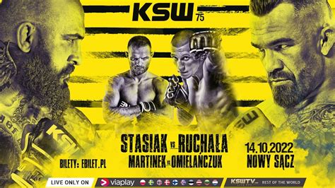 KSW 75 Karta Walk Transmisja TV I PPV Godzina Wszystkie Walki