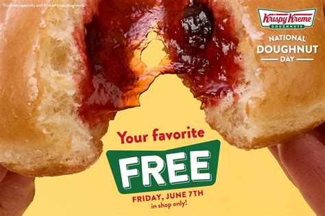 Free Krispy Kreme For All On National Doughnut Day How To Walk Off