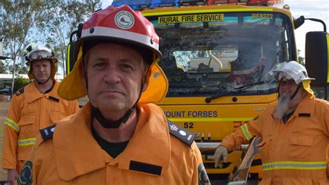 Rural Fire Service Queensland Regional Manager Alan Gillespie Warns