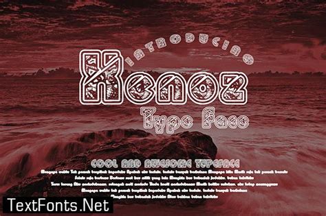 Xenoz Font