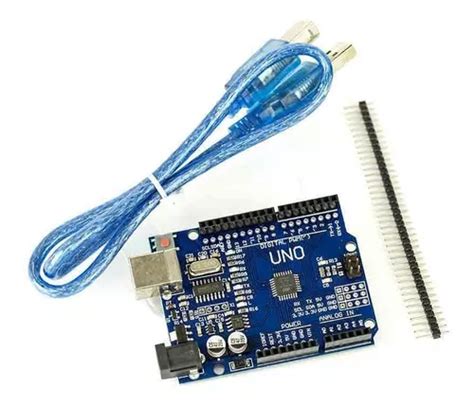 Placa Compatível Arduino Uno Rev3 R3 Atmega328 Smd Com Nf Mercadolivre