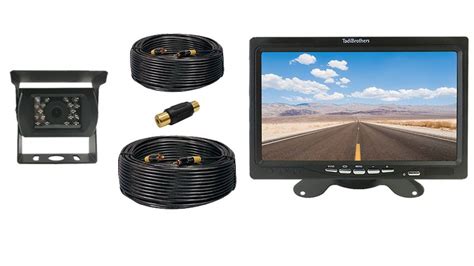 5th Wheel Backup Camera System With Rv Camera And Rear View Monitor