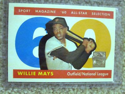 Topps Willie Mays Commemorative Reprint Card Antique Price