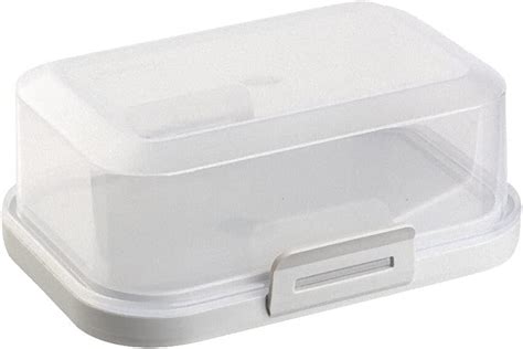 Amazon de Tupperware Butterdose Weiß 37166