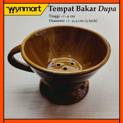 Jual Tempat Bakar Dupa Kemenyan Buhur Cinglo Besar Inch Shopee