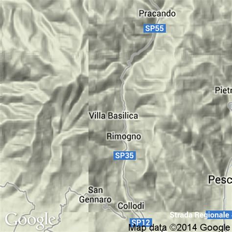 Mappa Di Villa Basilica Cartine Stradali E Foto Satellitari