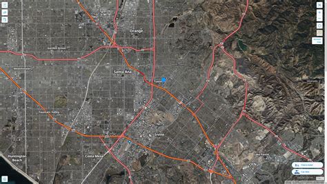 Tustin, California Map