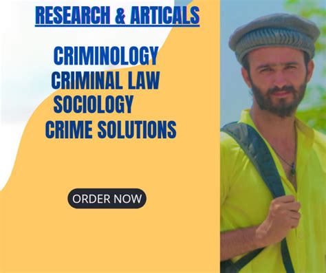 Write Criminal Law Criminology Criminal Justice Sociology By