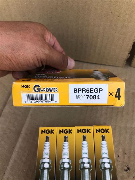 NGK 7084 Spark Plug G POWER PLATINUM ALLOY BPR6EGP SET OF 4 EBay