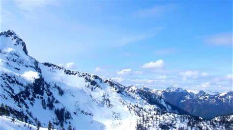 Alpental Backcountry Skiing Following Jon And Anna Youtube