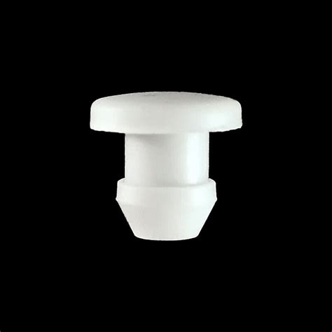 White Snap On Hole Plug Silicone Rubber Blanking End Caps Seal Stopper