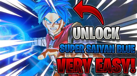 EASY How To Get Super Saiyan Blue In Dragon Ball Xenoverse 2 YouTube