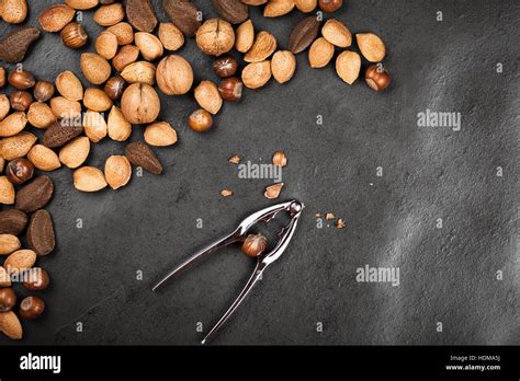 Assortment of nuts Stock Photo - Alamy