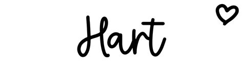 hart  meaning origin variations