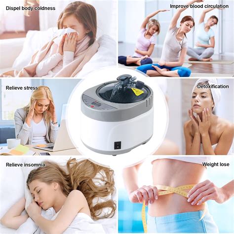 Smartmak Vaporizador De Sauna Generador De Olla De Vapor Port Til De