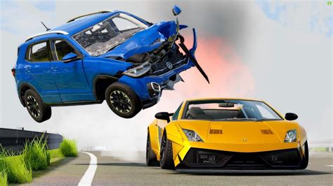 Craziest Extreme Car Crash Compilation Beamng Drive Youtube