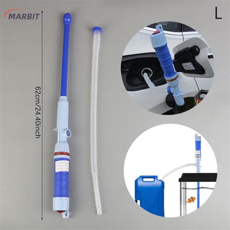 MARBIT Portable Electric Pump HandHeld Oil Pump Siphon Liquid Transfer ...