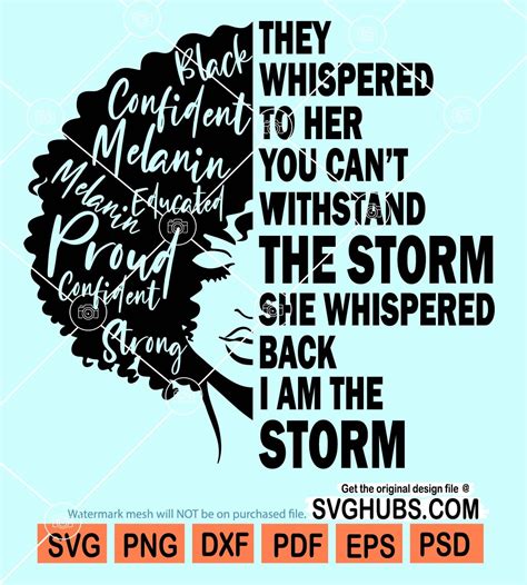 Black Woman Afro Svg Afro Woman Svg Afro Svg Afro Queen Svg Black