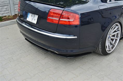 Splitter Tylny Audi S8 D3 Without Vertical Bars Gloss Black Nasza