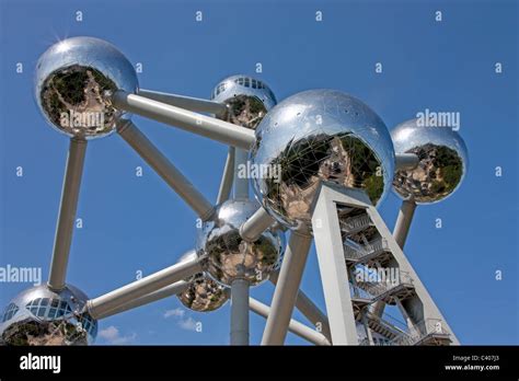 Belgium Europe Bruxelles Brussels Atomium Balls Sphere