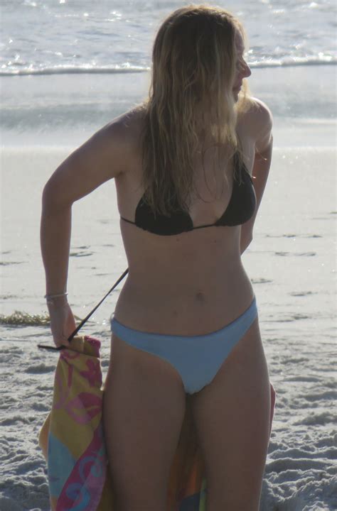 Blonde In Bikini On Beach With Friends Beach Bikini Forum