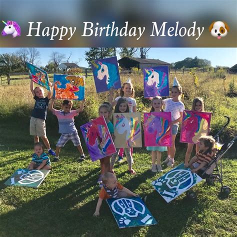 Happy Birthday Melody | Paint Party Farm