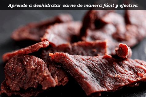 Aprende A Deshidratar Carne De Manera F Cil Y Efectiva Tapas Delight