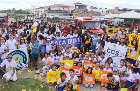 Passeata Do Maio Laranja Em Canudos Conscientiza A Popula O Sobre O