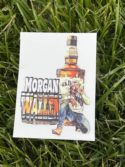 Morgan Wallen Waterproof Sticker Pack Etsy