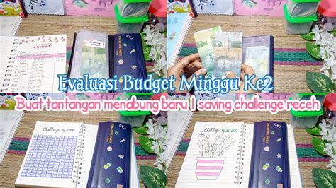 Evaluasi Budget Minggu Ke Buat Saving Challenge Baru Tantangan