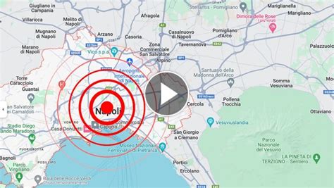 Terremoto Napoli Forte Scossa Avvertita In Zona Vesuviana