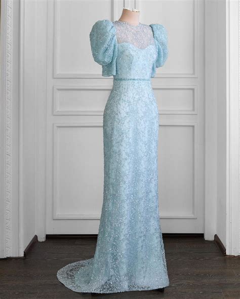 Couture Garments Atelier On Instagram Evening Dress By Saadi Made Of