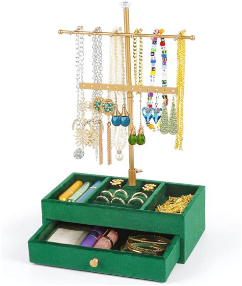 Caluself Pr Sentoir Bijoux Porte Cha Ne Arbre Bijoux Niveaux