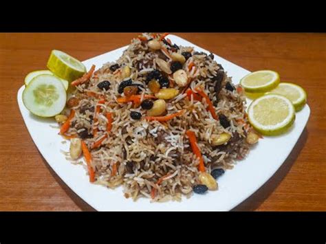 Afghani Kabuli Pulao Kabuli Pulao Beef Mutton Kabuli Pulao Try