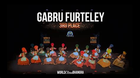 World Class Bhangra 2022 Gabru Furteley 3rd Place YouTube